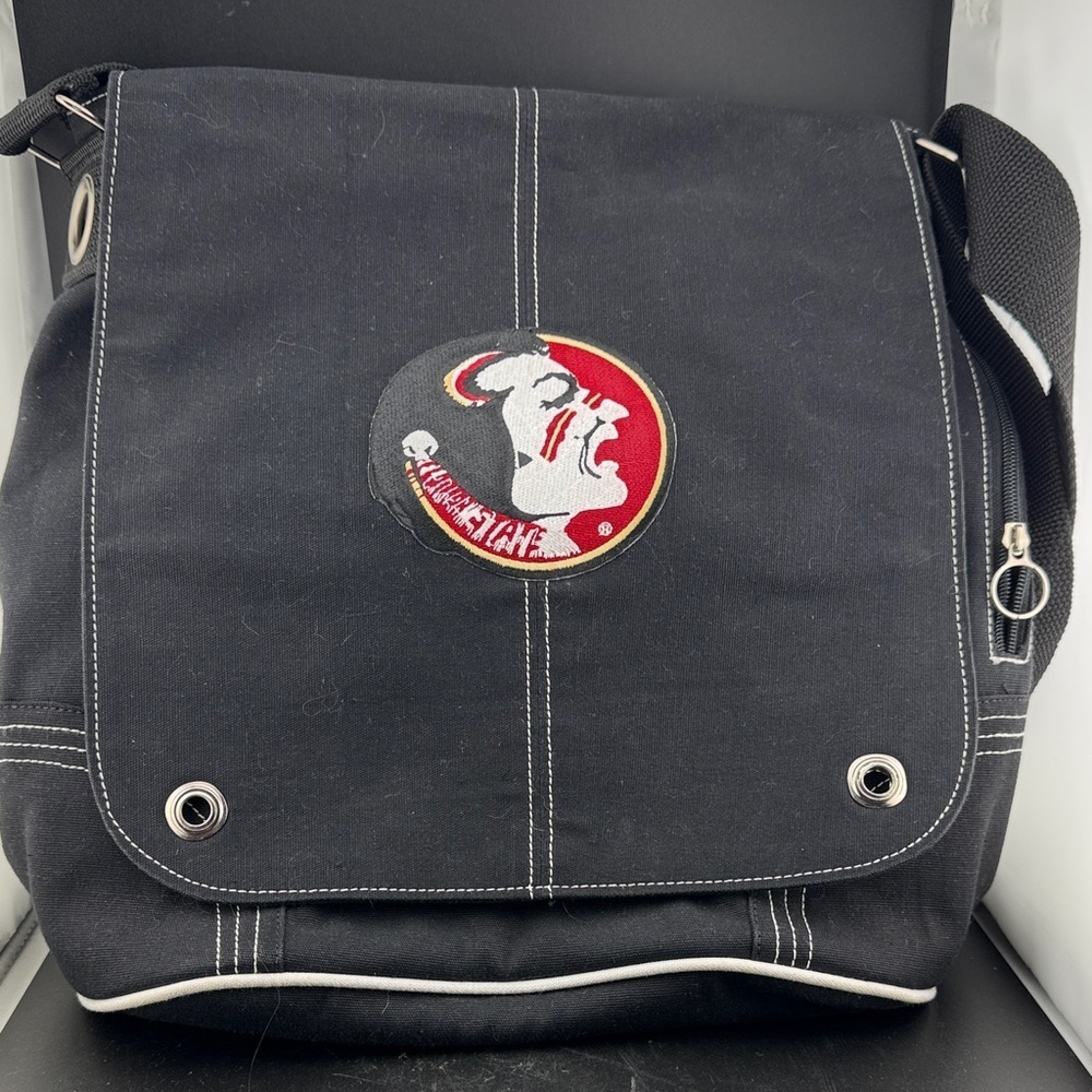 Florida State Seminole’s Laptop Bag with Embroidered Logo